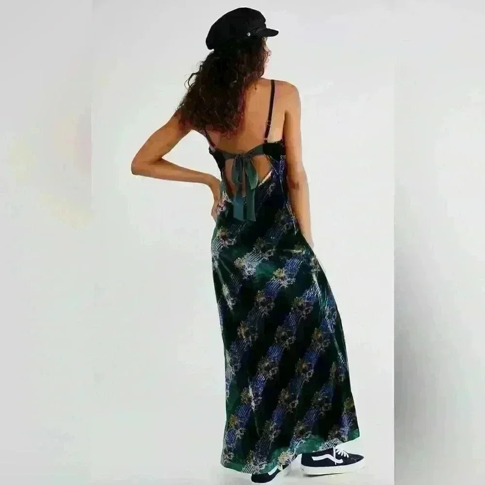 Free People Juliet Velvet Dress
